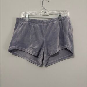 UGG Purple Shorts with Elastic Waistband